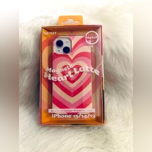 MVMT HEART LATTE IPHONE CASE 15 / 14 / 13